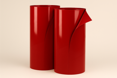 KIRMIZI KAYNAKLI ŞERİT LEVHALAR